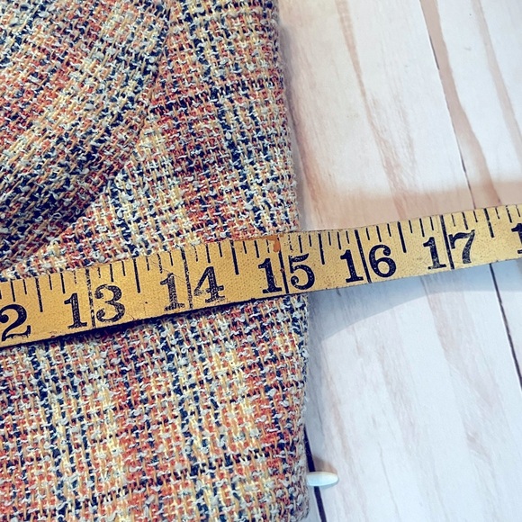 Zara Checkered Corset Crop Top Zip Side Sz M Women - Picture 12 of 12